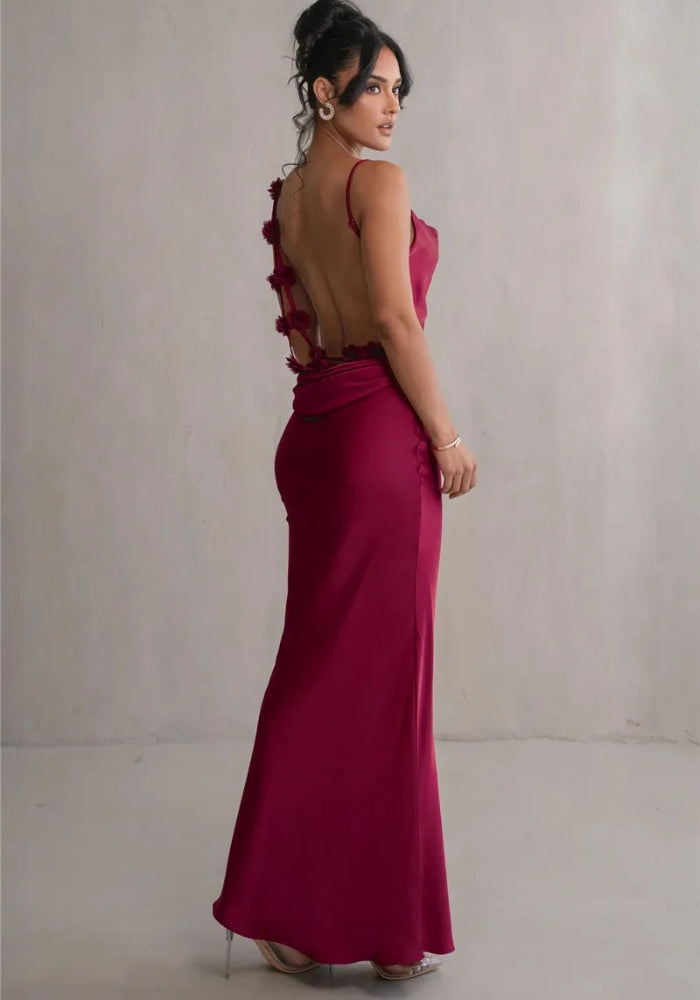 Backless Bridesmaid Dress