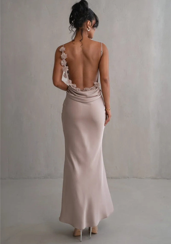 Backless Bridesmaid Dress