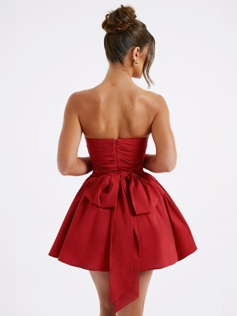 Red Skater Dress