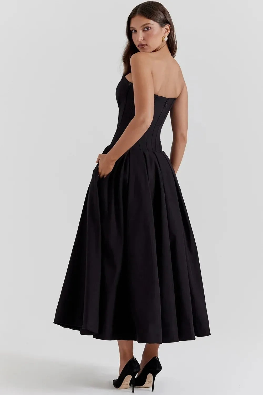 Strapless Long Dress