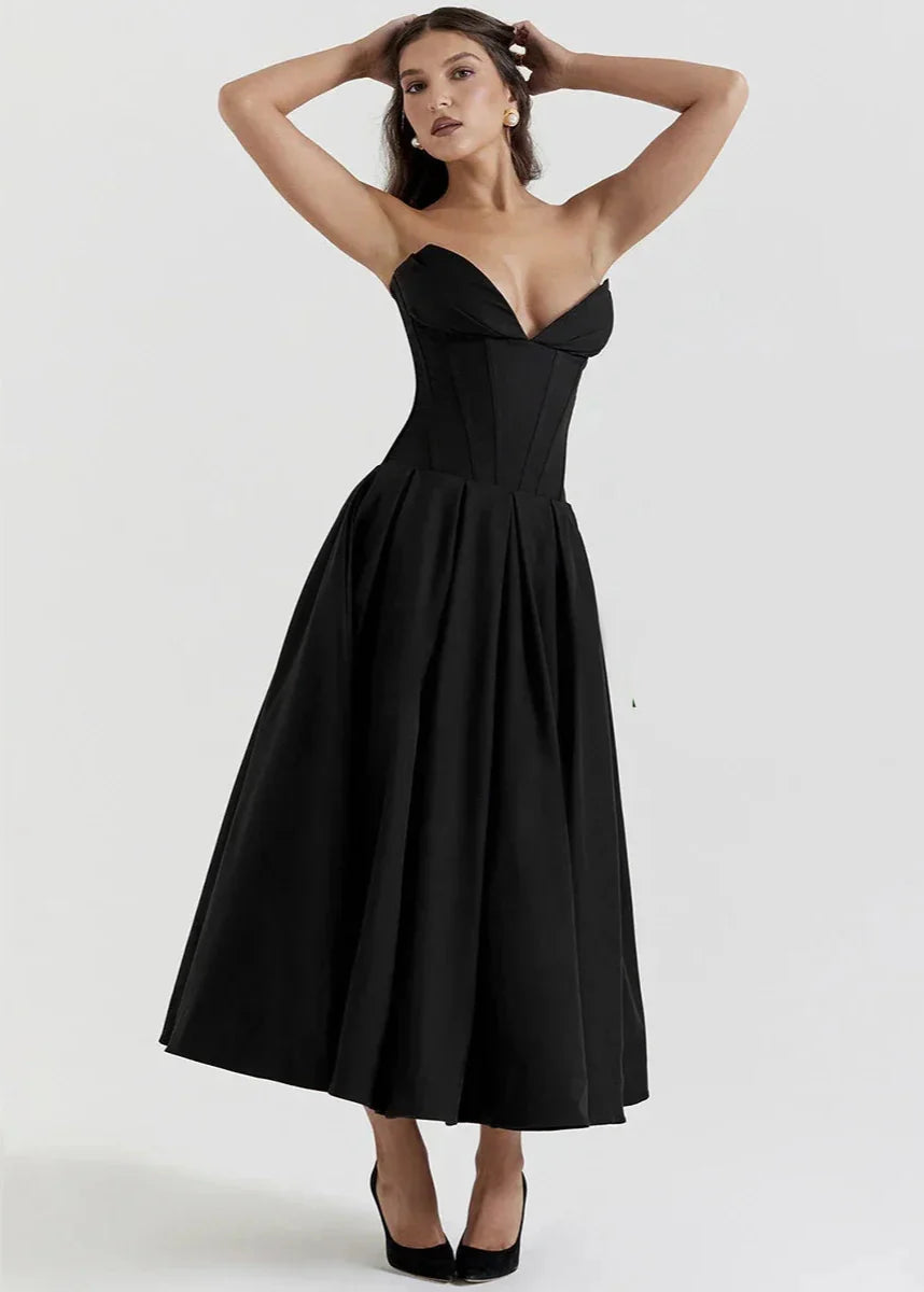 Strapless Long Dress