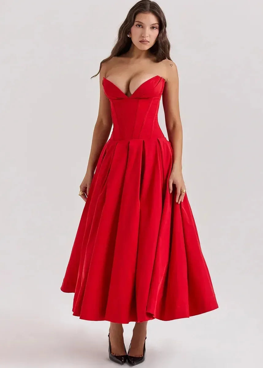 Strapless Long Dress