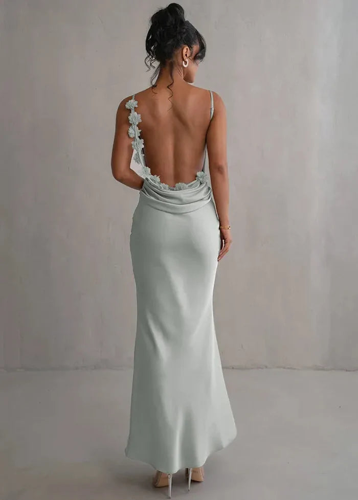 Backless Bridesmaid Dress