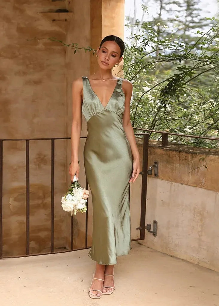 Bridesmaid Dress Satin