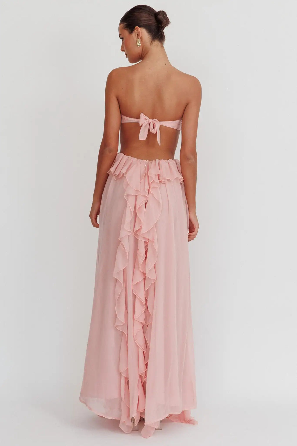 Pink Ruffled Dress