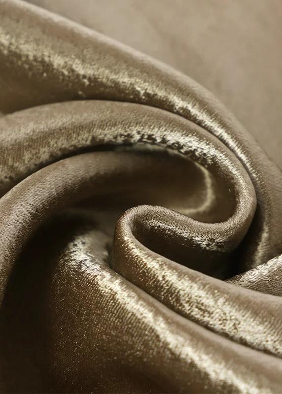 Champagne Satin Dress