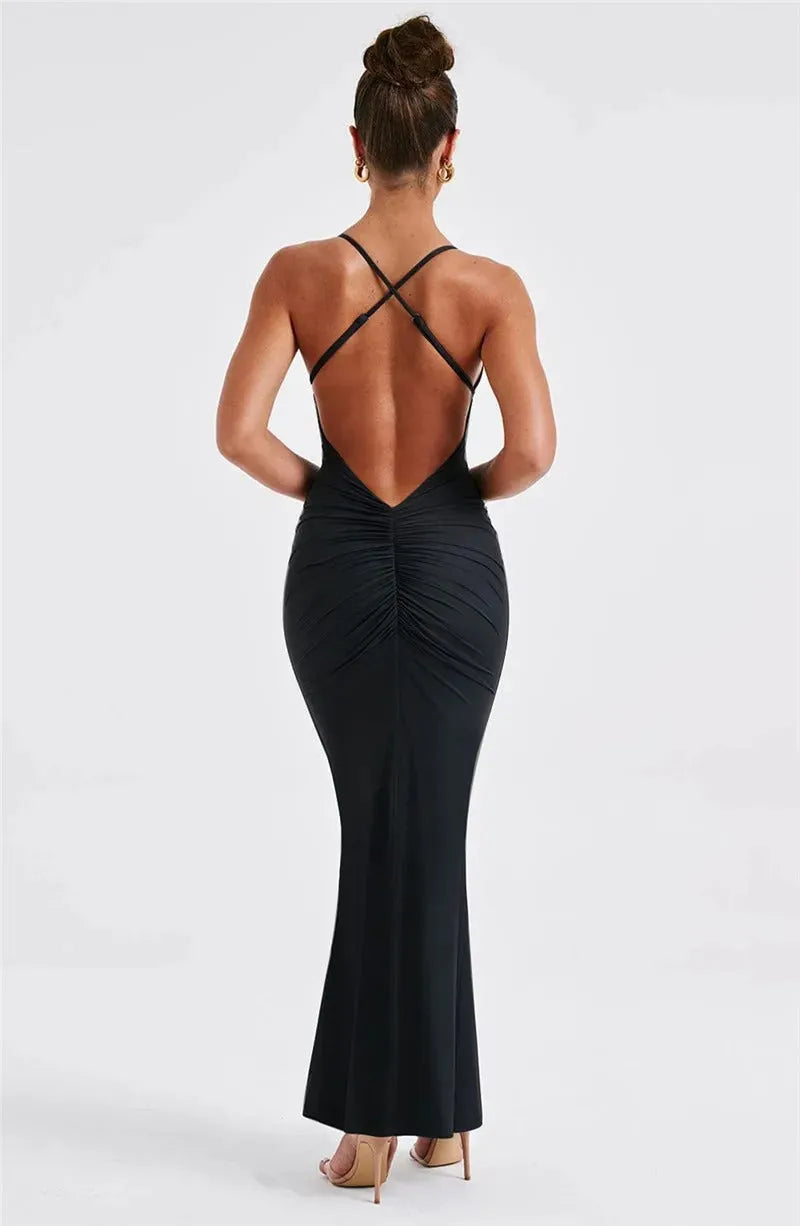 Backless Bodycon Dress