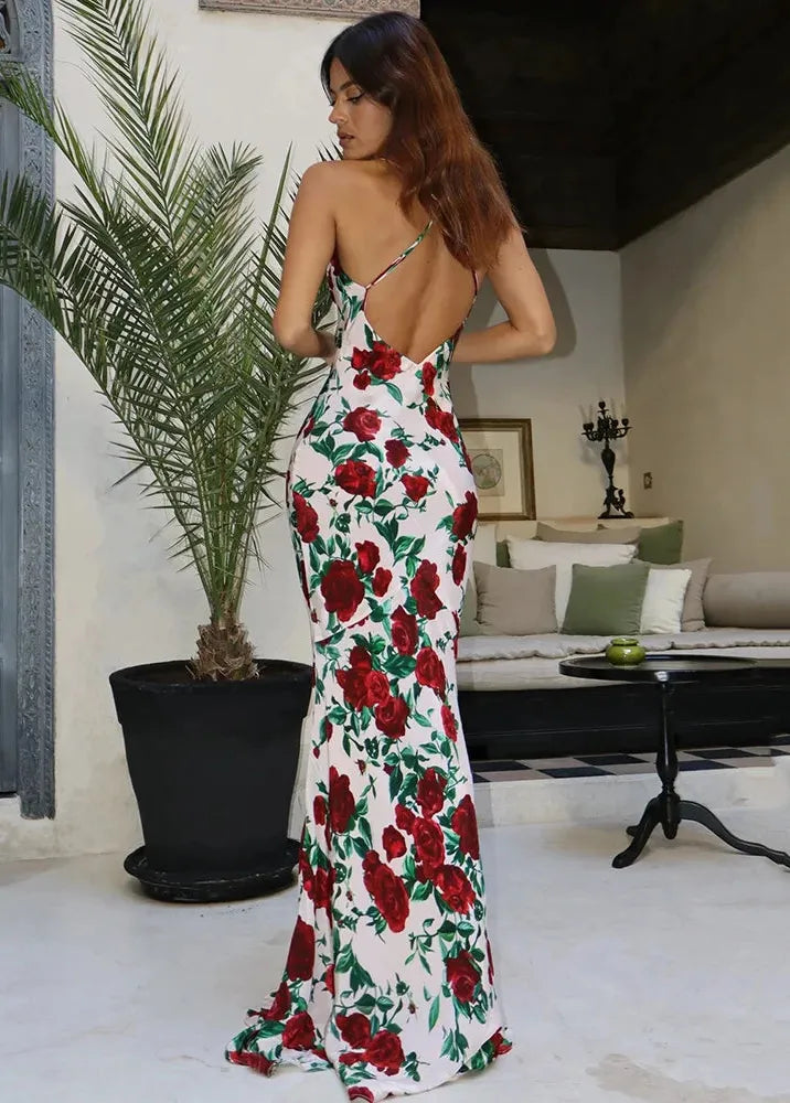 Long Floral Dress