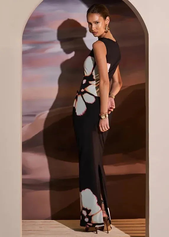 Long Dress Cut-Out