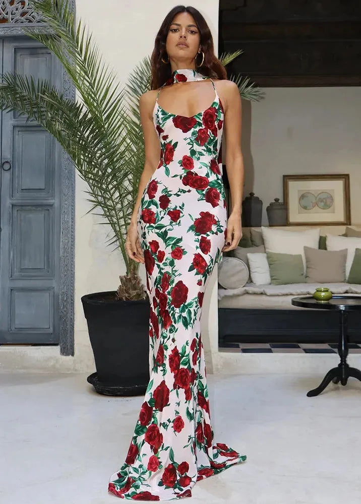 Long Floral Dress