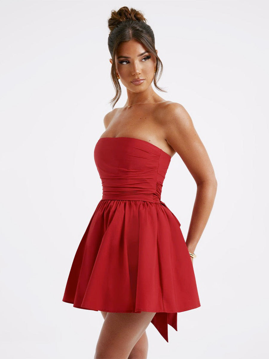 Red Skater Dress
